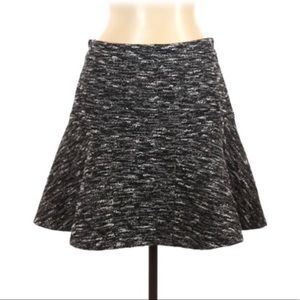NWOT J Crew mini skirt flare. Black. Size 10. Never worn